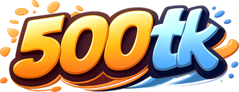 500tk সবুজ গেমিং লোগো